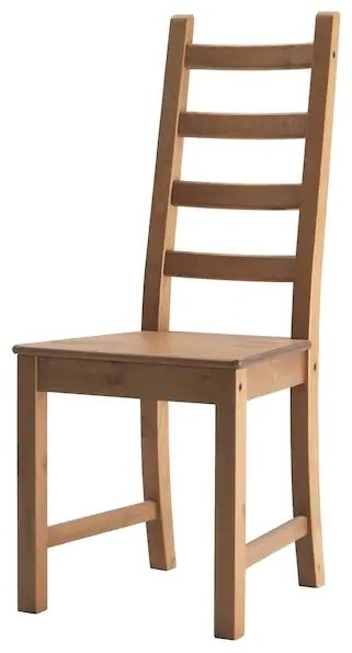 Стул IKEA Каустби 60370833, 103x44x41 см, коричневый купить,NaN