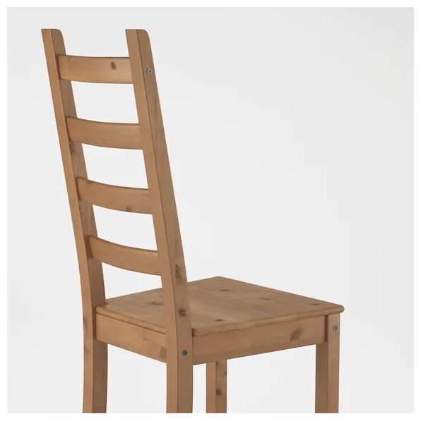 Стул IKEA Каустби 60370833, 103x44x41 см, коричневый купить,NaN
