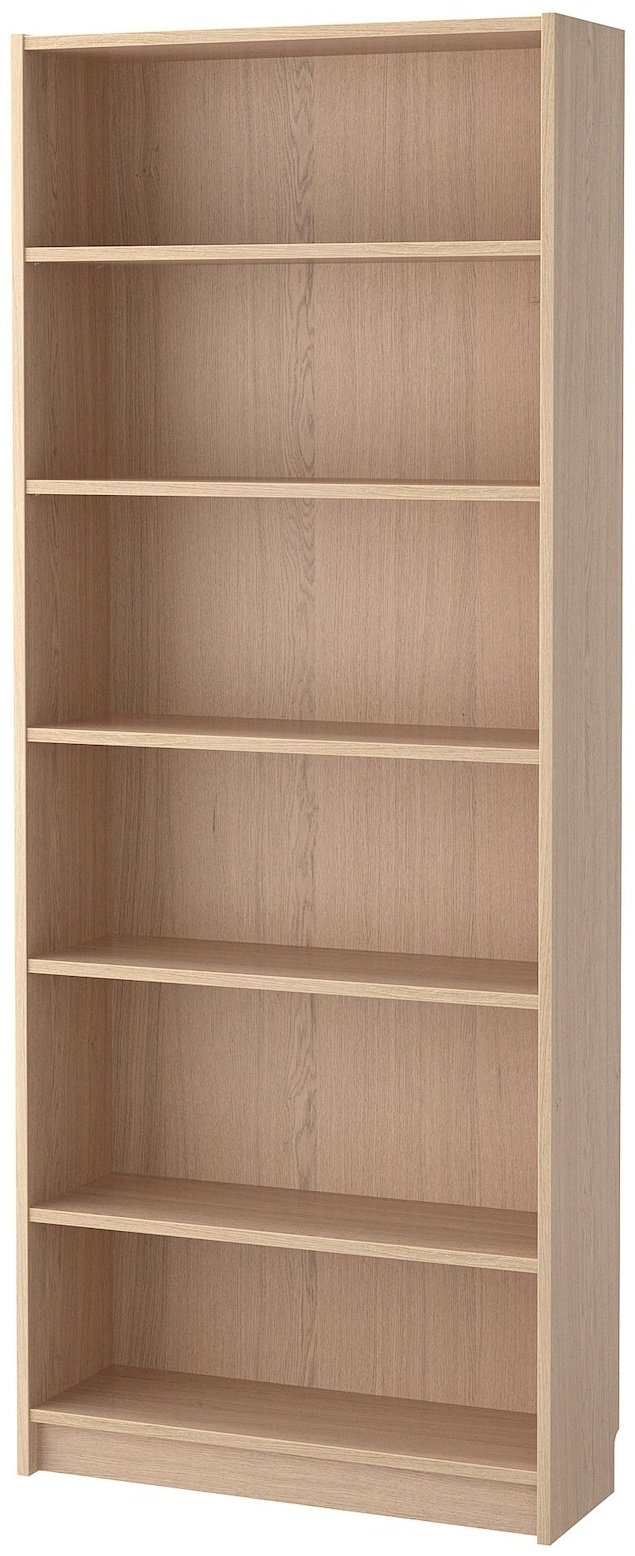 Стеллаж напольный IKEA, 80x28x202 см, коричневый