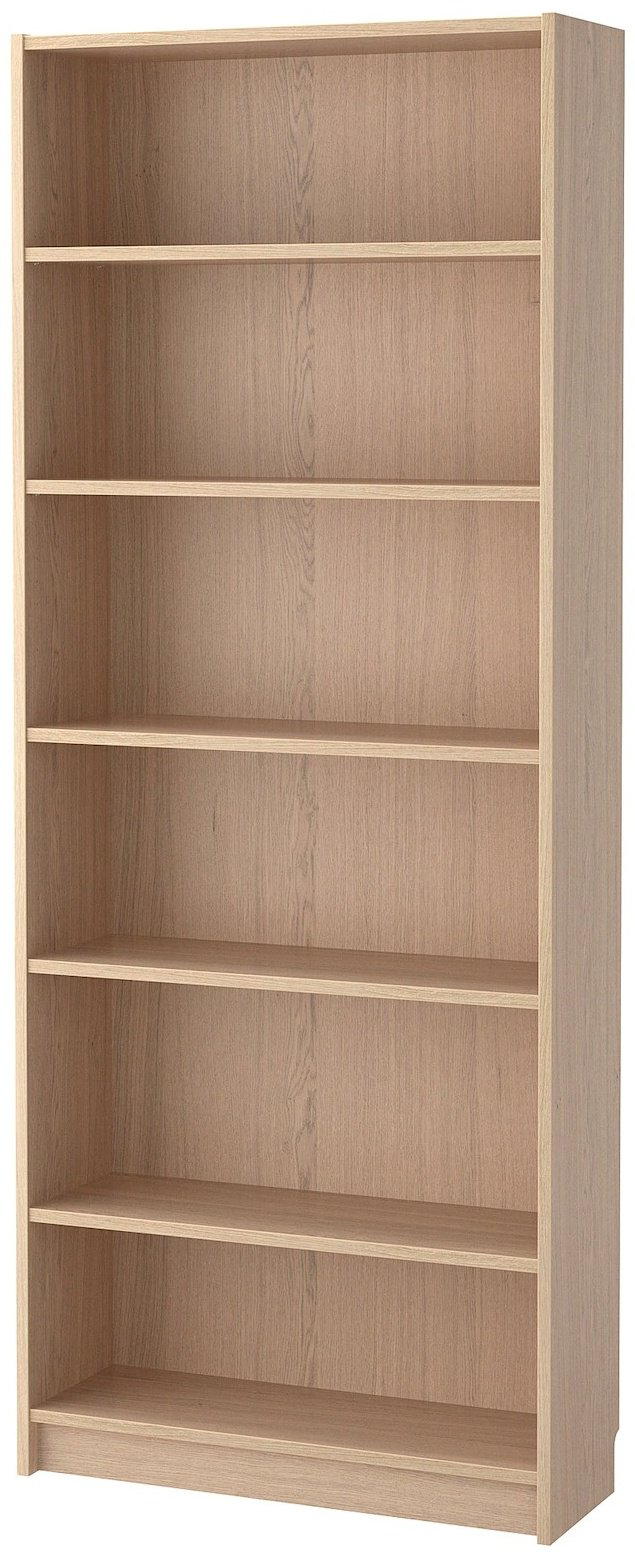 Стеллаж напольный IKEA, 80x28x202 см, коричневый