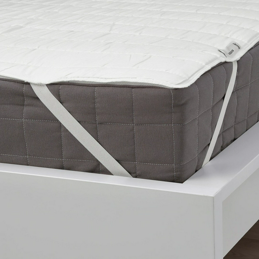 Наматрасник IKEA Луддрос 20461646, хлопок, полиэстер, белый