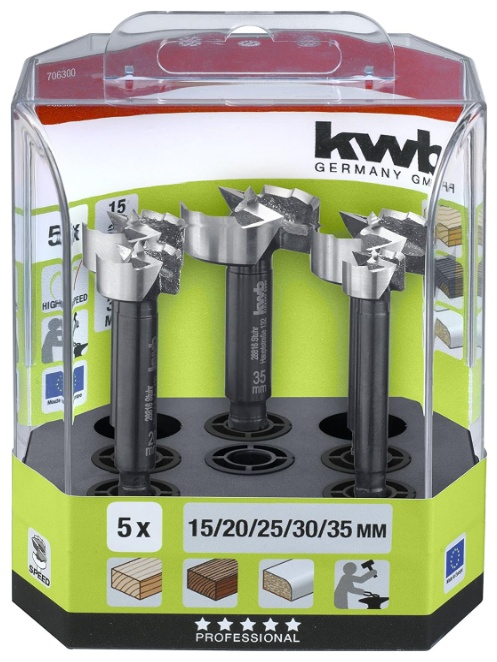 Набор сверл KWB Speed 706300 5шт