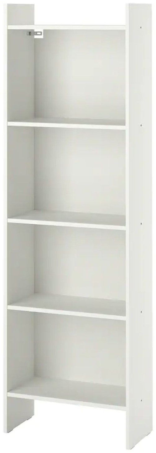 Стеллаж напольный IKEA, 50x25x160 см, белый купить,NaN
