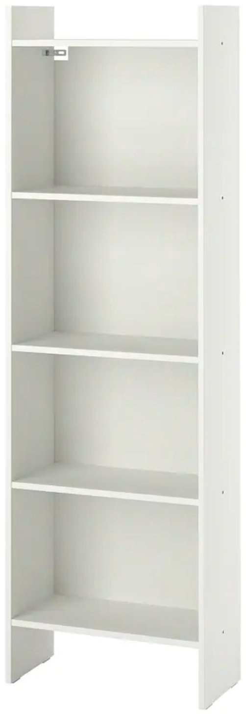Стеллаж напольный IKEA, 50x25x160 см, белый купить,NaN