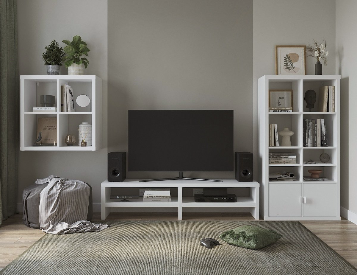 47300036 FÖRA 8, 77x38x147 см, белый купить,NaN