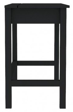 Туалетный столик KHIMKI, 120x47x75 см, дерево, черный купить,NaN