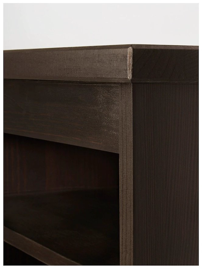 Полка IKEA 40384789, 152х25x63 см, коричневый купить,NaN