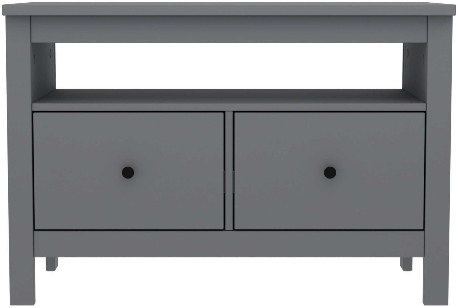 ТВ-тумба напольная САГА, 90x62x41 см, серый купить,NaN