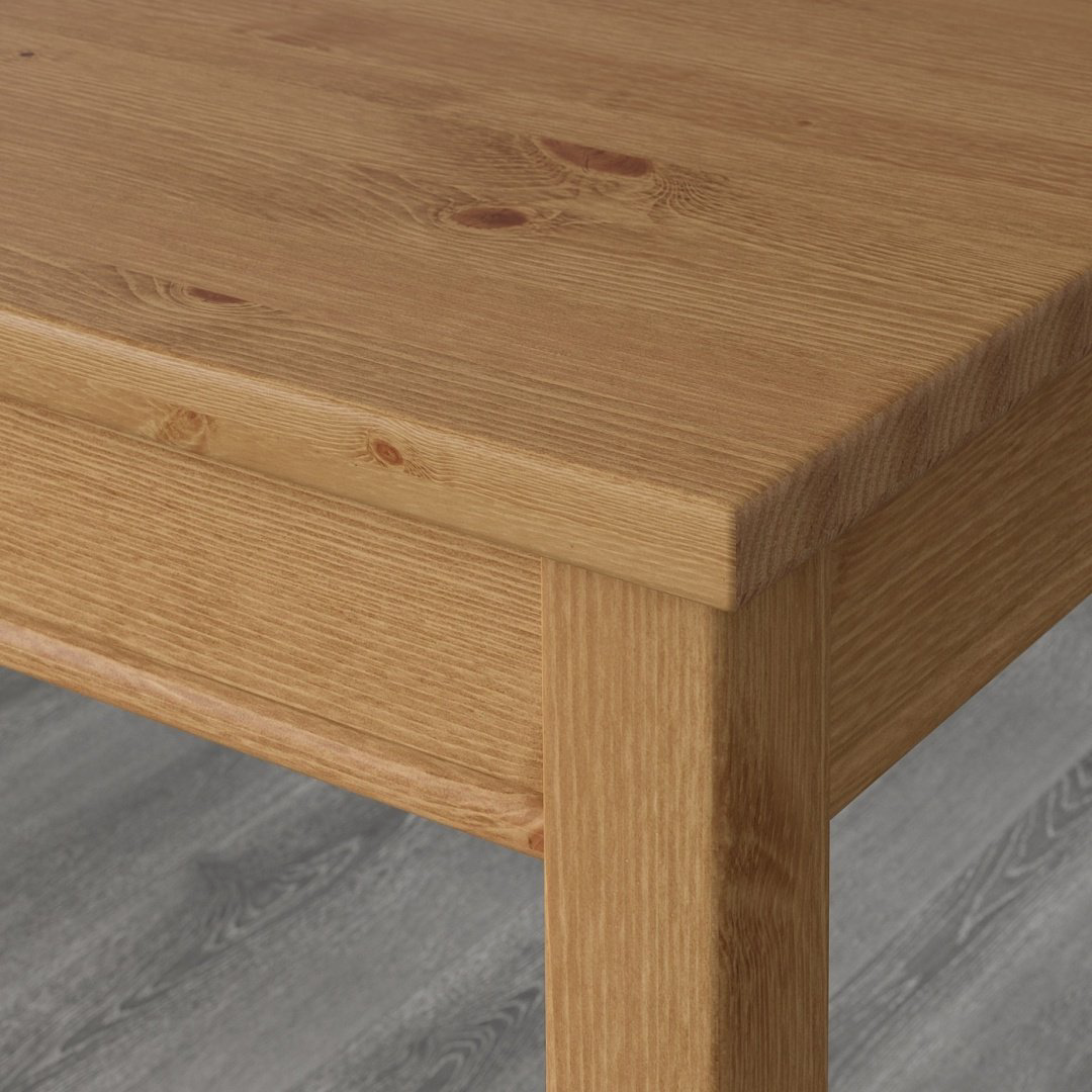 Комплект IKEA Йокмокк, стол 118х74 см + 4 стула, коричневый купить,NaN