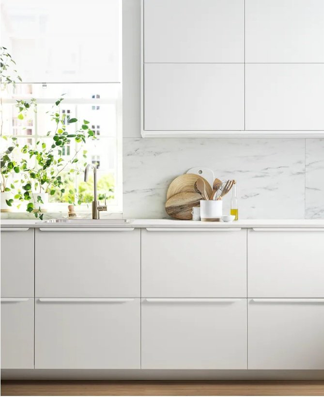 Дверь для шкафа IKEA Веддинге 80367354, ЛДСП, 40x70 см купить,NaN