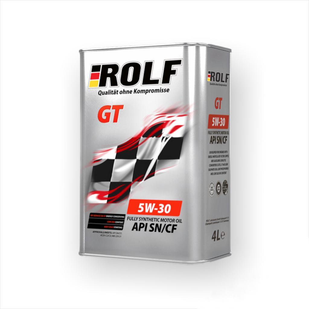 Моторное масло Rolf GT 5W-30 4л