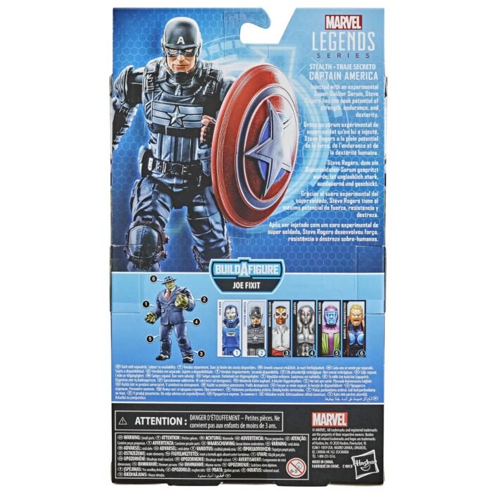 Фигурка Marvel Legends GamerVerse Captain America Stealth 15см  купить,NaN