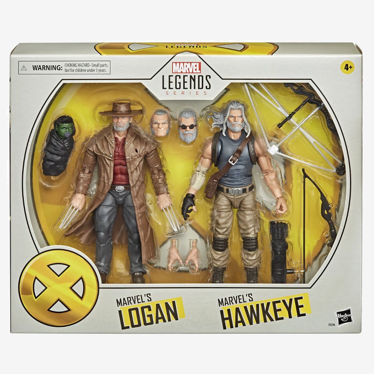 Набор фигурок Marvel X-Men Hawkeye and Logan 15см купить,NaN