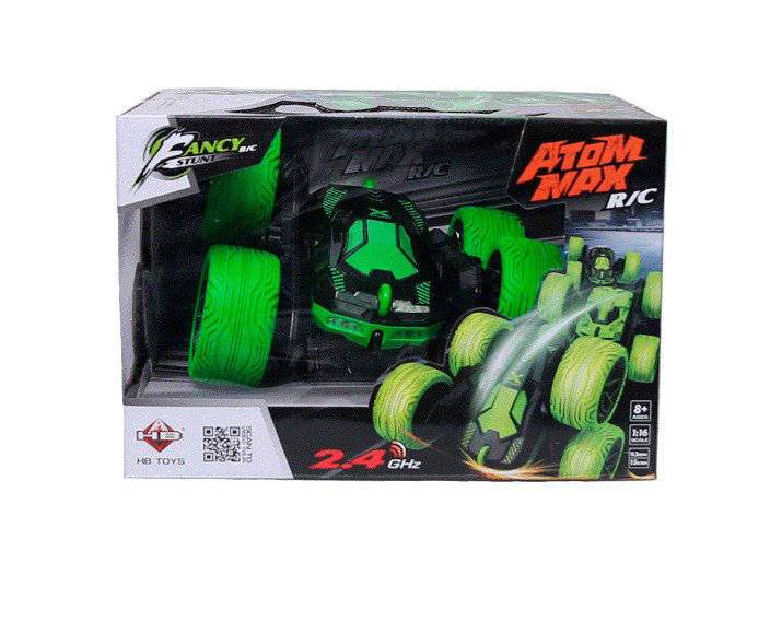 Машинка HB Toys Перевертыш 1:28   HB-NB2802 салатовая купить,NaN