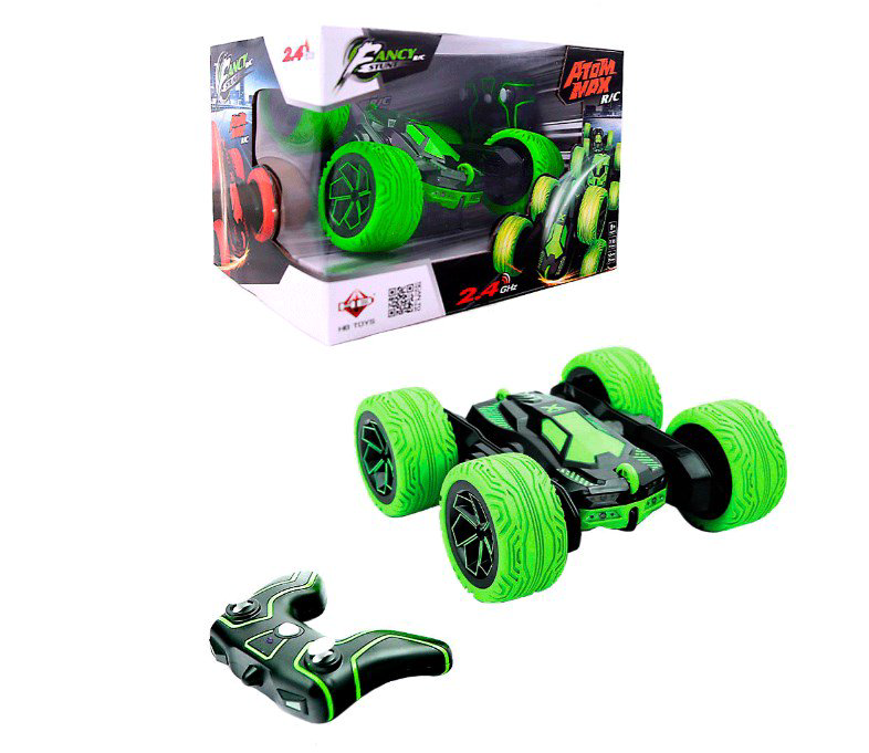 Машинка HB Toys Перевертыш 1:28   HB-NB2802 салатовая купить,NaN