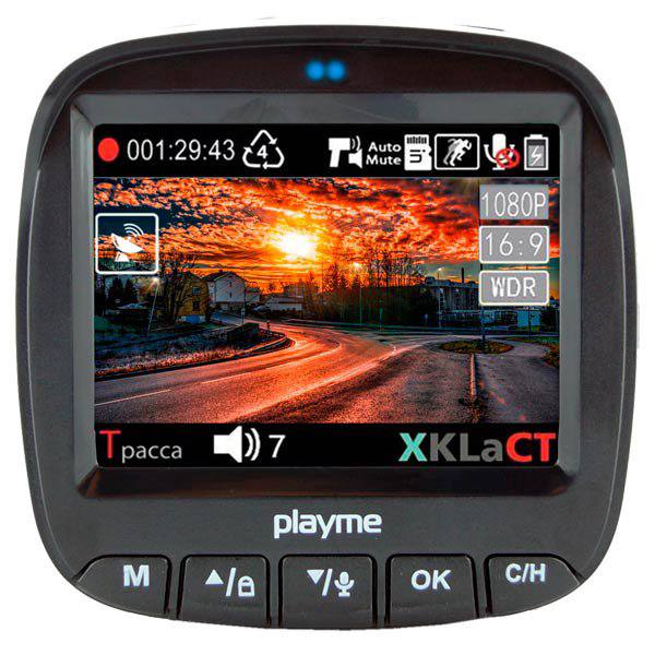 Видеорегистратор Playme P350 Tetra черный купить,NaN