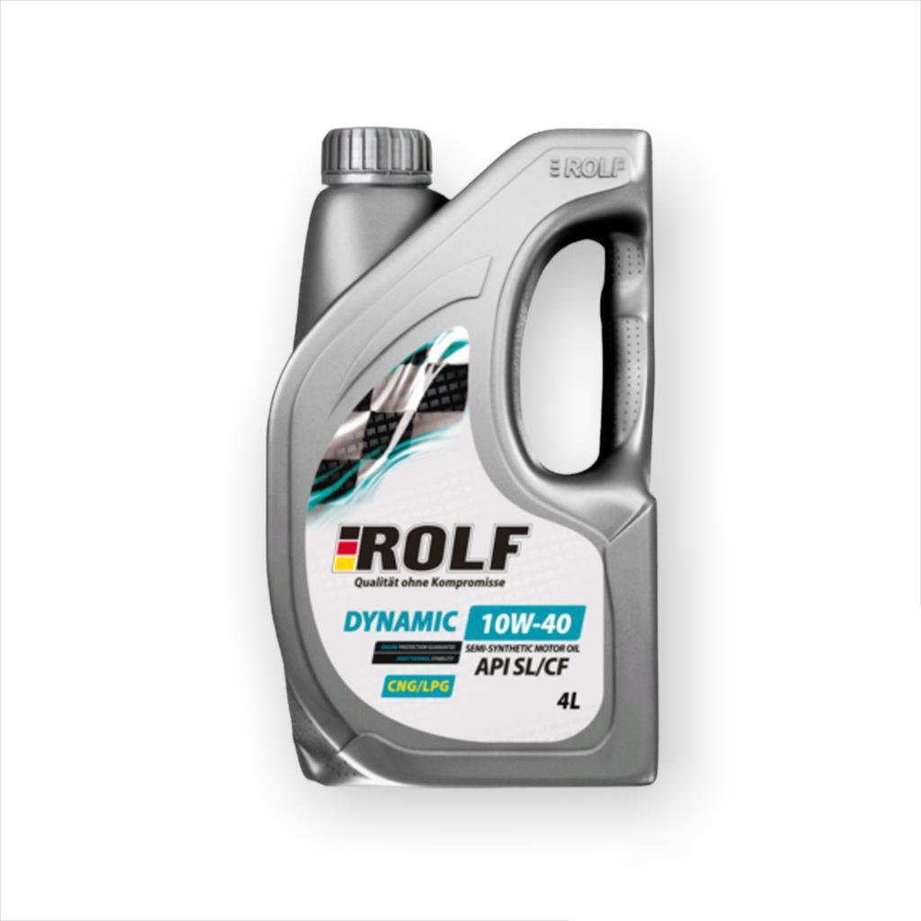 Моторное масло Rolf Dynamic 10W-40 4л
