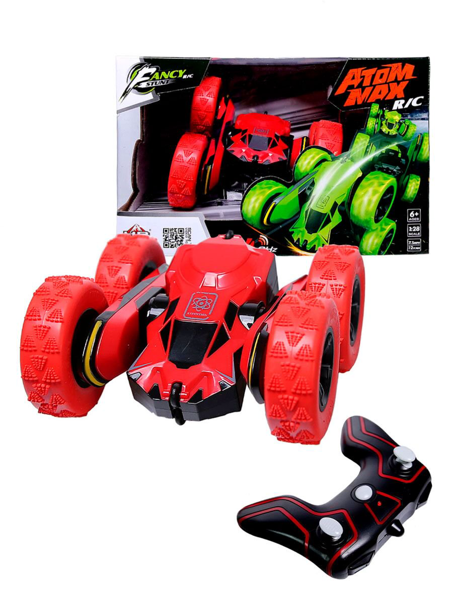 Машинка HB Toys Перевертыш 1:28  HB-NB2801 красная купить,NaN