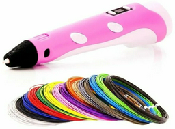 3D ручка 3DPEN 2 ABS, PLA 1.75 мм розовый