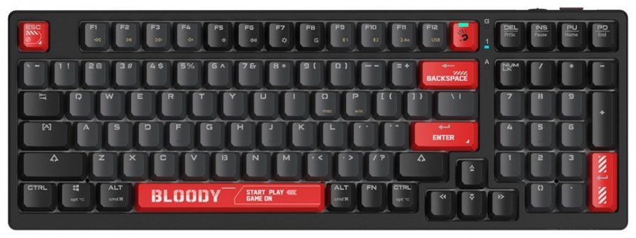 Клавиатура Bloody WS98 Red красный - ForteMarket Клавиатура Bloody WS98 Red красный купить,32750