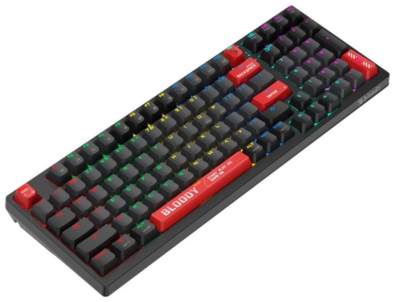 Клавиатура Bloody WS98 Red красный