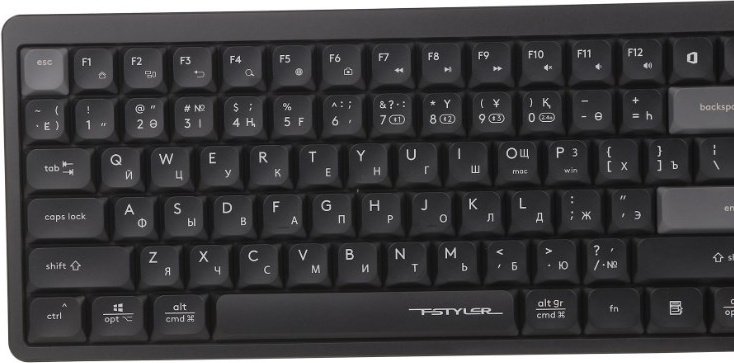 Клавиатура A4Tech Fstyler FBX55C Black