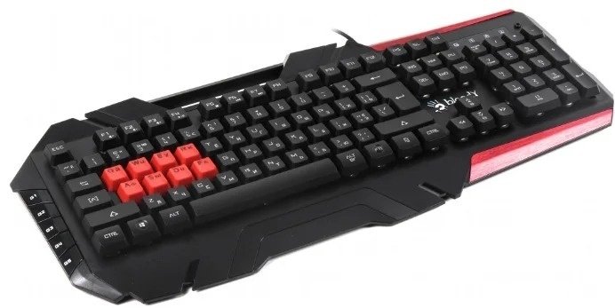 Клавиатура A4Tech Bloody B3590R черный-красный