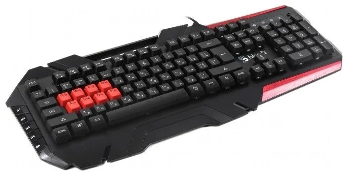 Клавиатура A4Tech Bloody B3590R черный-красный