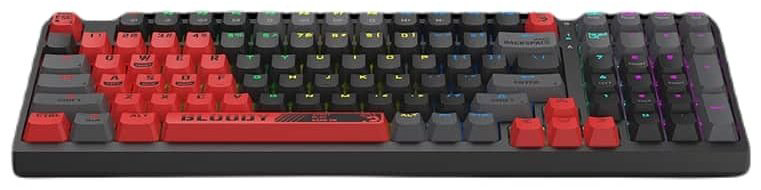 Клавиатура Bloody S98 Sports RED черный купить,39390