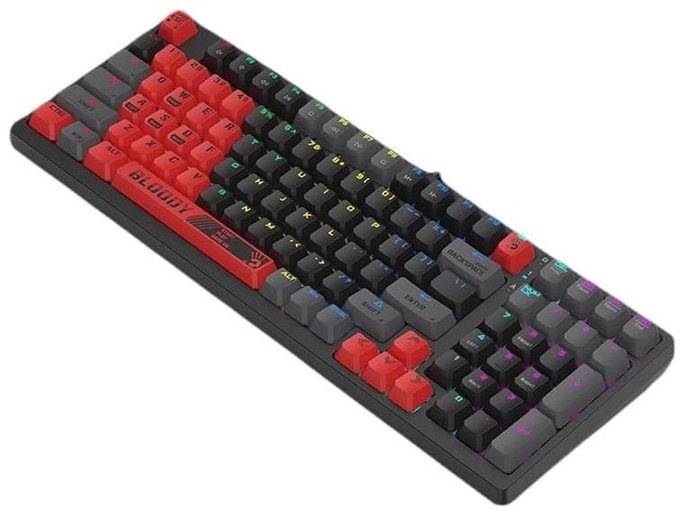 Клавиатура Bloody S98 Sports RED черный