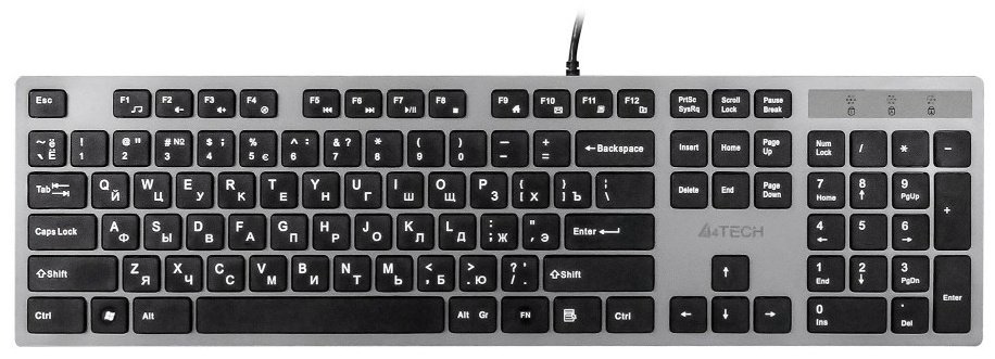 Клавиатура A4Tech KV-300H Gray-Black купить,15870