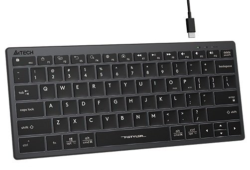 Клавиатура A4Tech FX61 серый