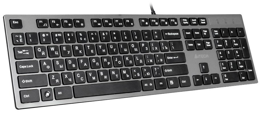 Клавиатура A4Tech KV-300H Gray-Black