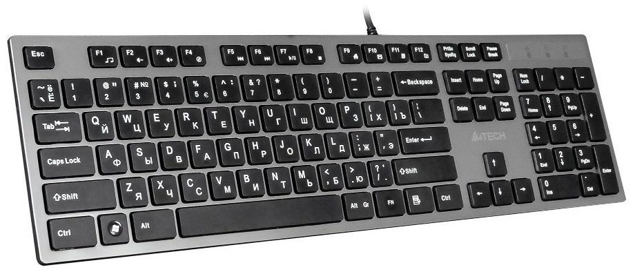 Клавиатура A4Tech KV-300H Gray-Black купить,15870