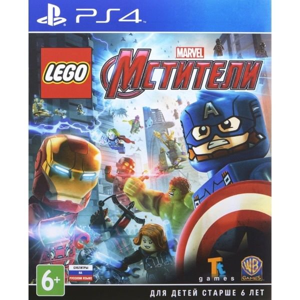 Видеоигра для PS4 Lego Marvel Мстители 