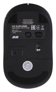 Мышь 2E MF218 Silent WL BT 2E-MF218WBK черный купить,3290