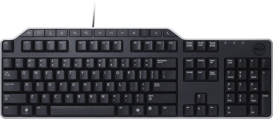 Клавиатура DELL KB-522 черный купить,NaN