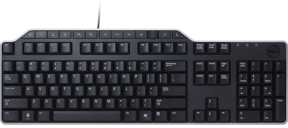 Клавиатура DELL KB-522 черный купить,NaN