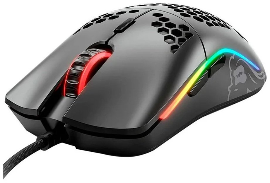 Мышь GLORIOUS Model O GO-BLACK-GLOSSY черный