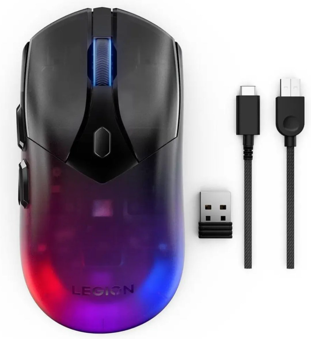 Мышь Lenovo Legion M410 черный купить,NaN