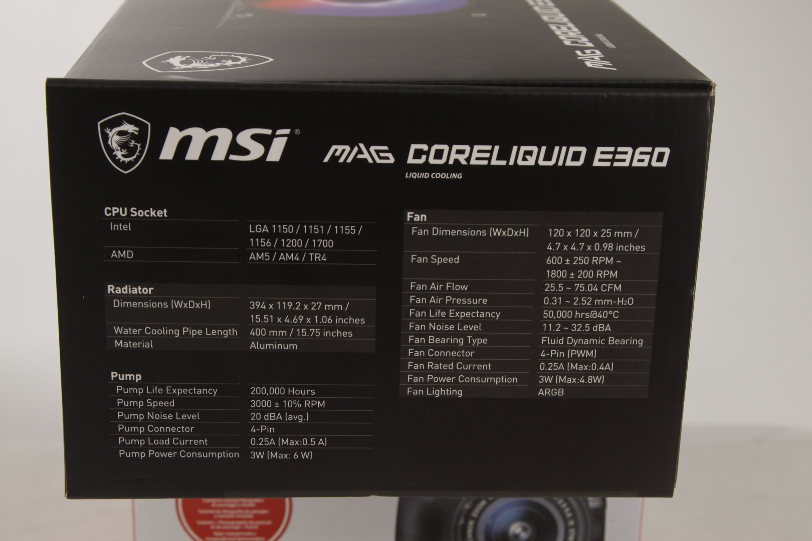 MSI MAG CoreLiquid E360 купить,NaN