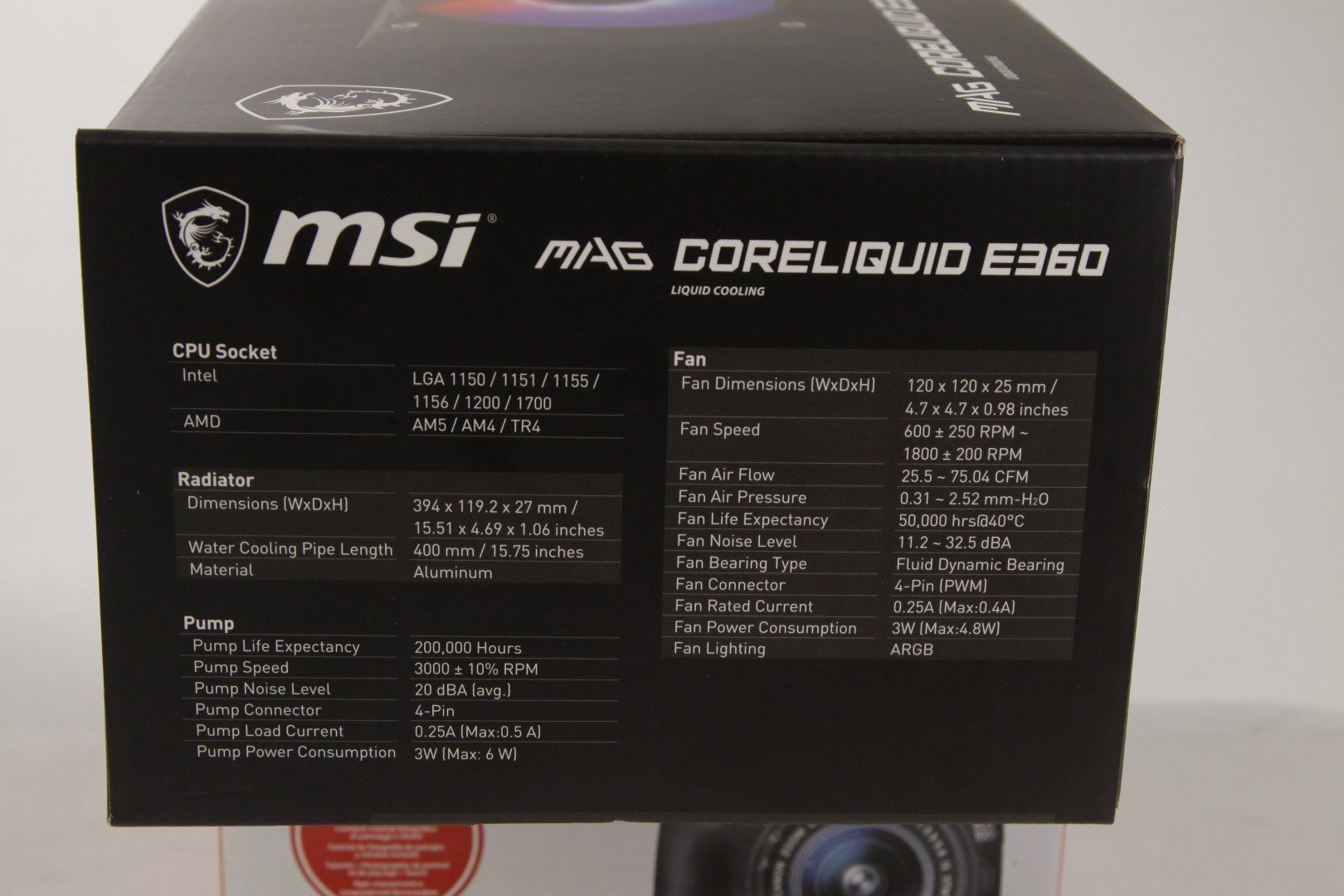 MSI MAG CoreLiquid E360 купить,NaN