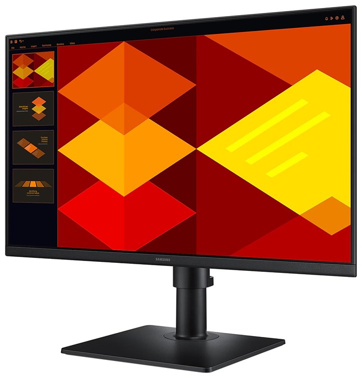 Монитор 24" Samsung LS24D400GAIXCI черный