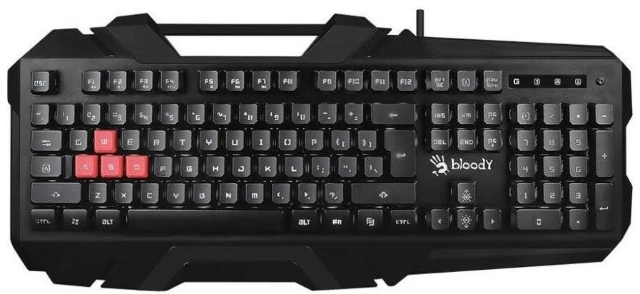 Клавиатура A4Tech Bloody B150N черный