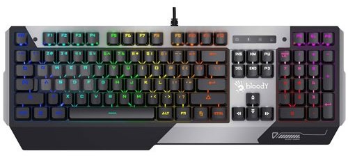 Клавиатура A4Tech Bloody B865N Gun Grey-Black 
