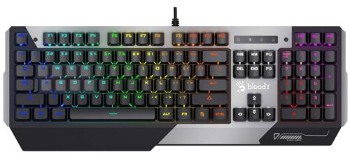 Клавиатура A4Tech Bloody B865N Gun Grey-Black 