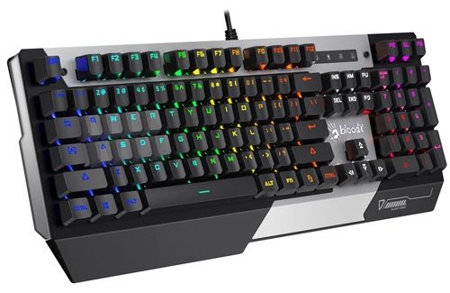 Клавиатура A4Tech Bloody B865N Gun Grey-Black 
