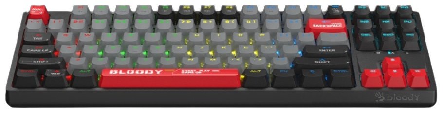 Клавиатура Bloody S87 RED черный купить,NaN