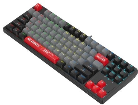 Клавиатура Bloody S87 RED черный купить,NaN