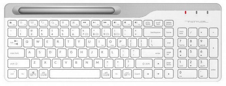 Клавиатура A4Tech FBK25 белый купить,10990